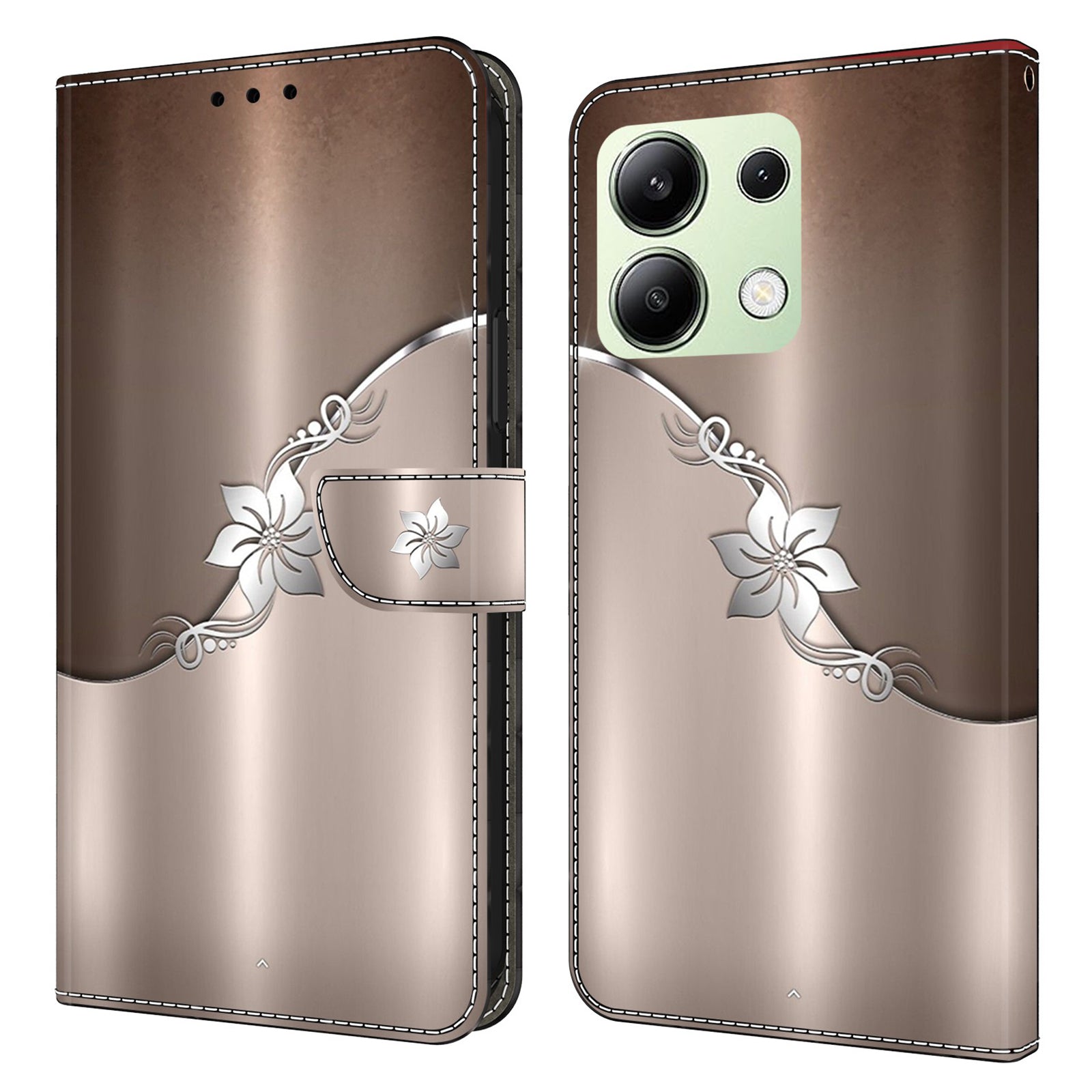For Xiaomi Redmi Note 13 4G Leather Case 3D Pattern Printed Stand Wallet Phone Cover For Xiaomi Redmi Note 13 4G Leather Case 3D Pattern Printed Stand Wallet Phone Cover
